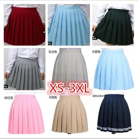 Top Trends: New Women's Fashion Summer High Waist Pleated Skirt Students School Uniform Plaid Skirts Female Skirts Cosplay Costumes Shoppable Styles