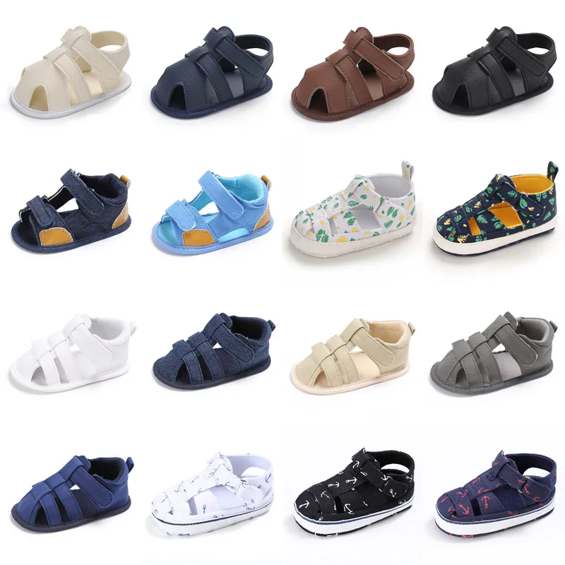 Top Trends: NEW Summer 0-18Months Kids Newborn Baby Boys Girls Fashion Summer Soft Crib Shoes First Walker Anti Slip Sandals Shoes Soft Sole Shoppable Styles