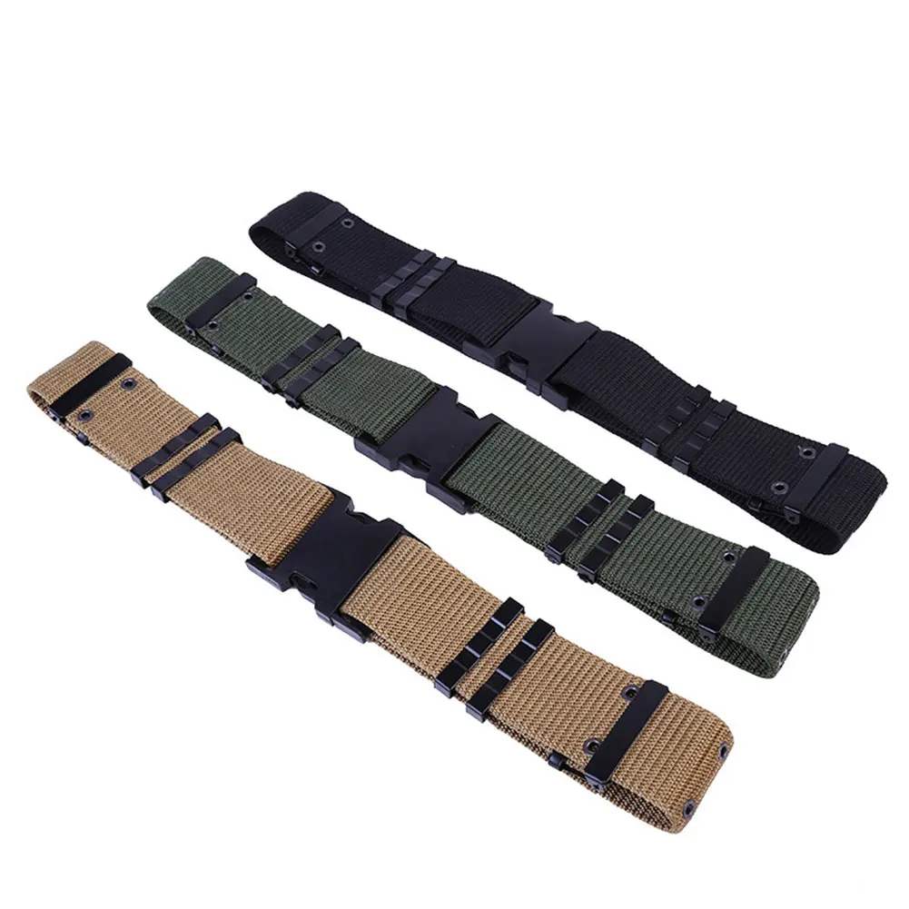 Top Trends: HOT SALES！！！New Arrival Adjustable Outdoor Survival Tactical Emergency Rescue Canvas Military Waist Belt Wholesale Dropshipping Shoppable Styles - Image 3