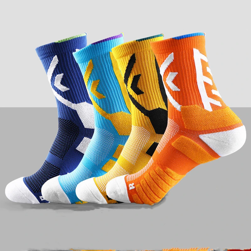 Top Trends: HotSell Professional Basketball Socks Sport For Kids Men Outdoor Cycling Climbing Running Quick-drying Breathable Adult Non-slip Shoppable Styles