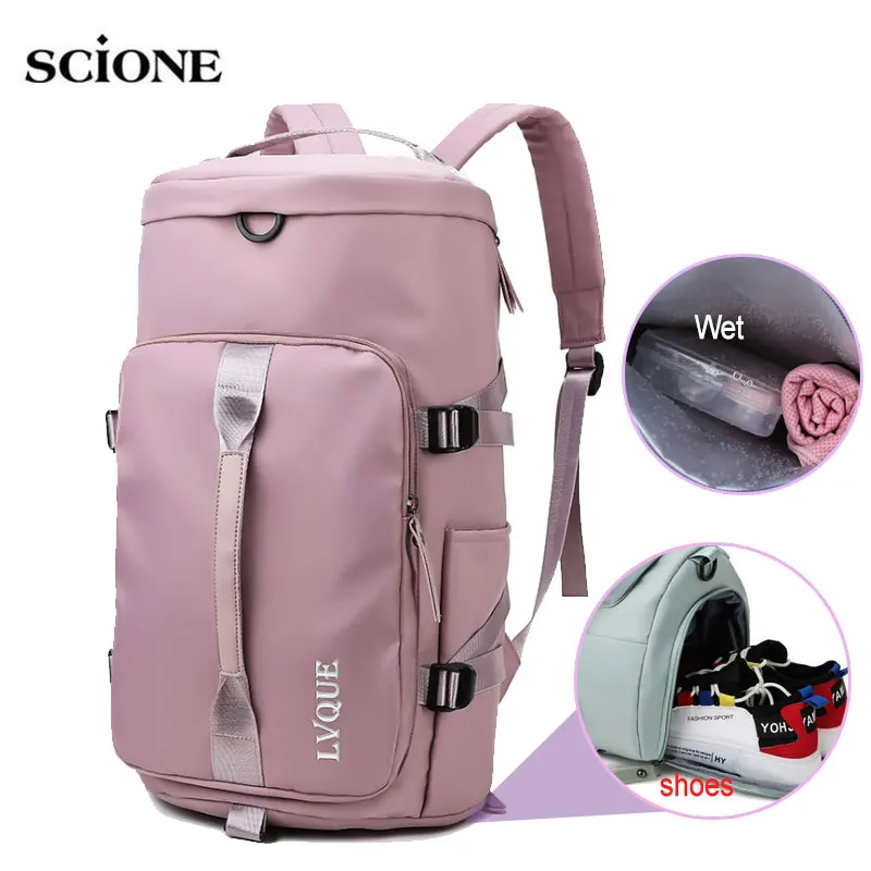 Top Trends: School Backpack Gym Travel Bag Dry Wet For Women Men Camping Outdoor Shoulder Bags Fitness Training Swimming Bag Daily XA260A Shoppable Styles