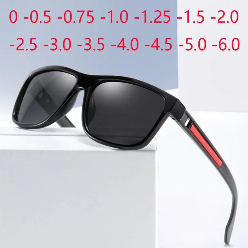 Top Trends: Classic Outdoor Sports Short Sight Sun Glasses Polarized Sunglasses Custom Made Myopia Minus Prescription -0.5 -1.0 -2.0 To -6 Shoppable Styles