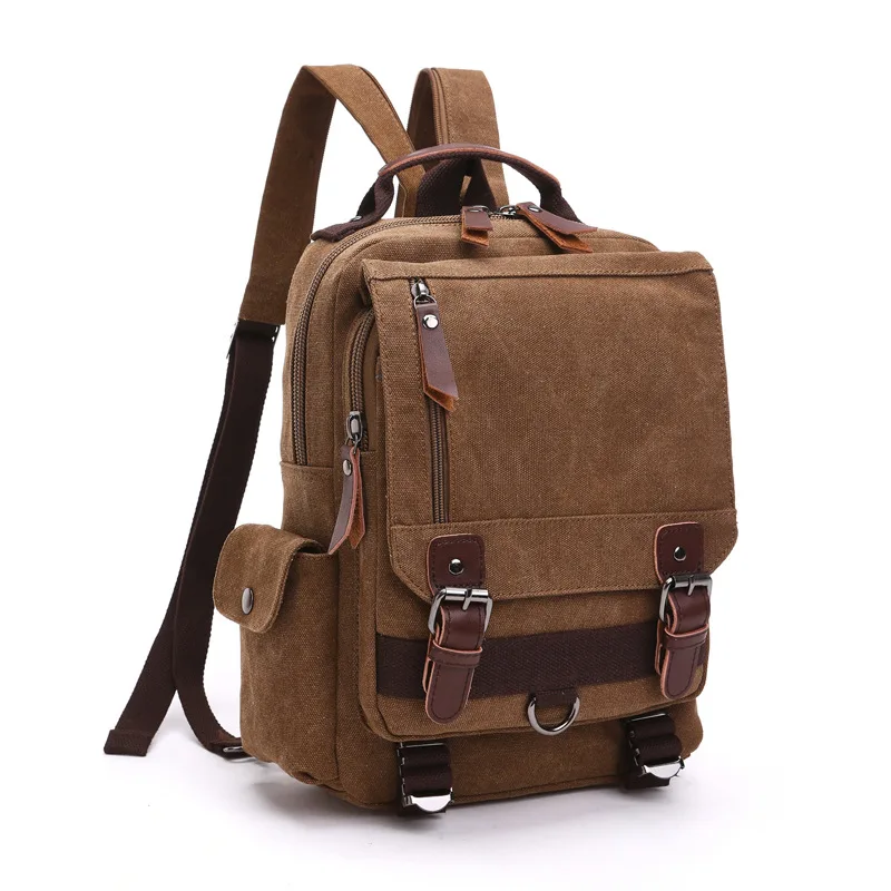 Top Trends: Weysfor Canvas Backpack Man Travel Backpack Multifunctional Shoulder Bag Men Women Laptop Rucksack Female School Bags Shoppable Styles