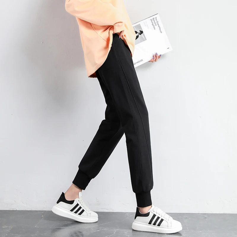 Top Trends: Women&#039;s Harem Sports Pants Casual Urban Sweatpants Vintage Joggers Harajuku Korean Fashion Streetwear Female Trouser Suits 2021 Shoppable Styles