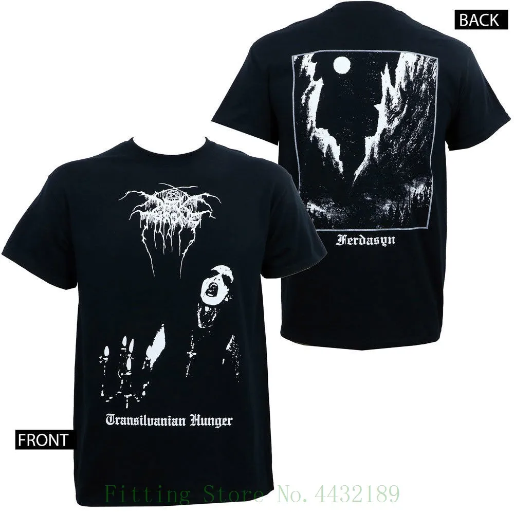 Top Trends: Authentic Darkthrone Transilvanian Hunger Album Cover T Shirt S M L Xl 2Xl New Men&#039;S High Quality Tees Shoppable Styles