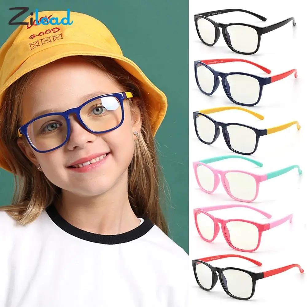 Top Trends: Zilead Kids Computer Glasses Blue Light Blocking Filter Gaming Goggles Silicone Frame Eyeglasses Child Anti-Blue Ray Eyewear Shoppable Styles