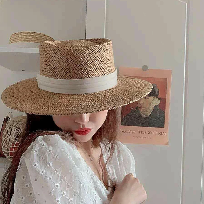 Top Trends: NEW Summer Hat For Women Men Panama Straw Hats Travel Beach Sun Hat Wide Brim Fedora Jazz Hat UV Protection Summer Holiday Hats Shoppable Styles