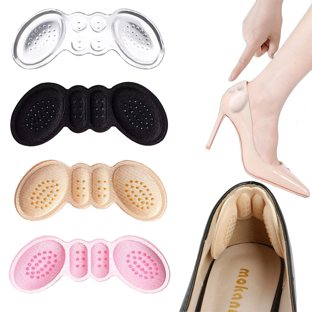 Top Trends: Silicone Heel Pads For Women Shoes Inserts Feet Heel Pain Relief Reduce Shoe Size Filler Cushion Padding For High Heels Lining Shoppable Styles