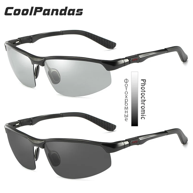 Top Trends: CoolPandas Brand Photochromic Sunglasses Men Polarized Chameleon Male Sport Sun Glasses Day Night Vision Driving Zonnebril Heren Shoppable Styles - Image 3