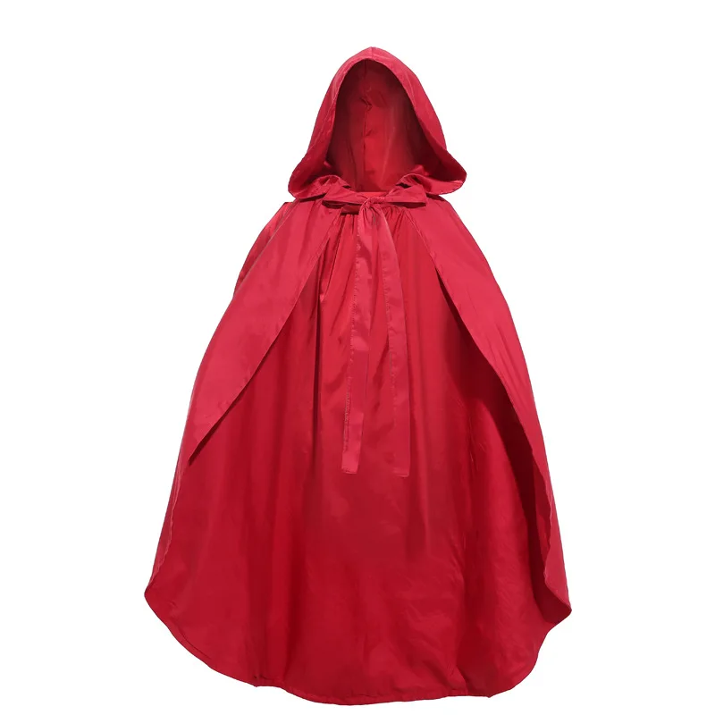 Top Trends: Umorden Adult Kids Child Little Red Riding Hood Costume Cosplay Cloak Cape For Women Girls Shoppable Styles