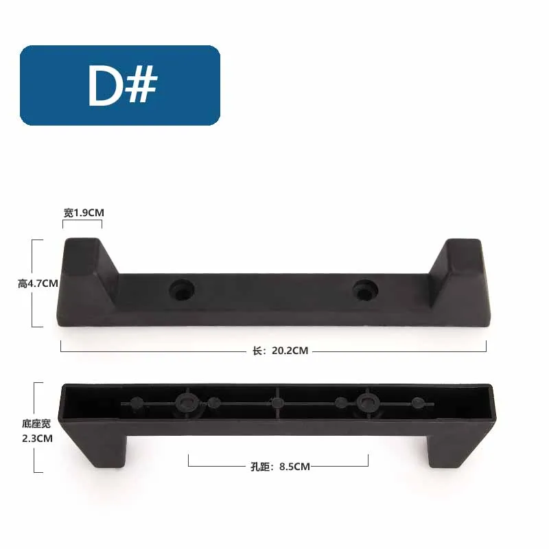 Top Trends: Luggage Plastic Parts Suitcase Foot Nail Repair Parts Replacement Universal Foot Nail Trolley Suitcase Bracket Foot New Bracket Shoppable Styles