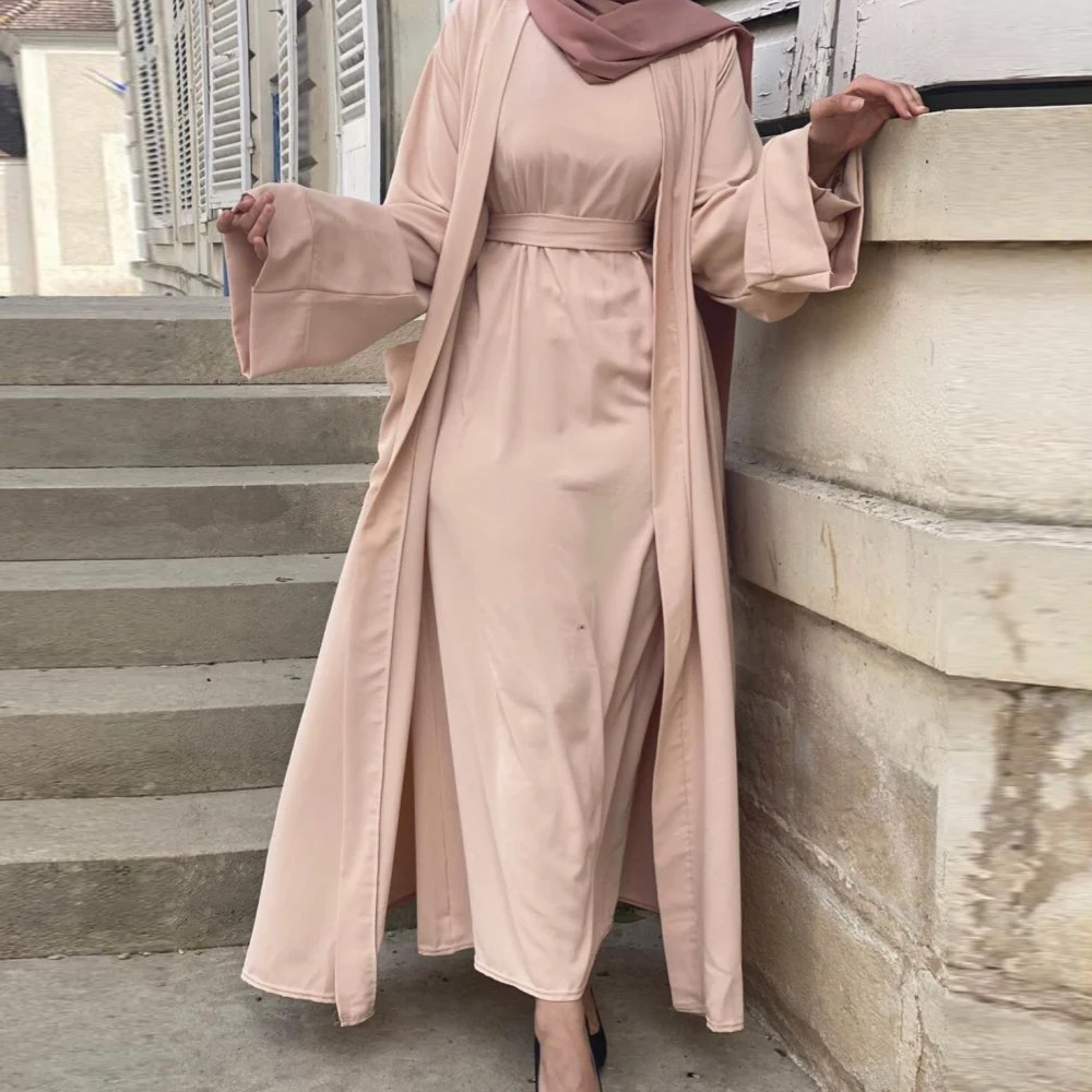 Top Trends: Kaftan Abaya Dubai Kimono Cardigan Turkey Islam Muslim Hijab Long Dress Abayas For Women Robe Africaine Femme Musulmane Caftan Shoppable Styles