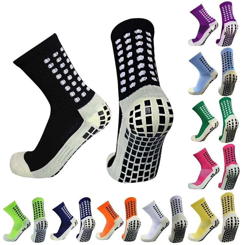 Top Trends: New Anti-slip Soccer Socks Men Women Outdoor Sport Grip Football Socks Antideslizantes De Futbol Shoppable Styles