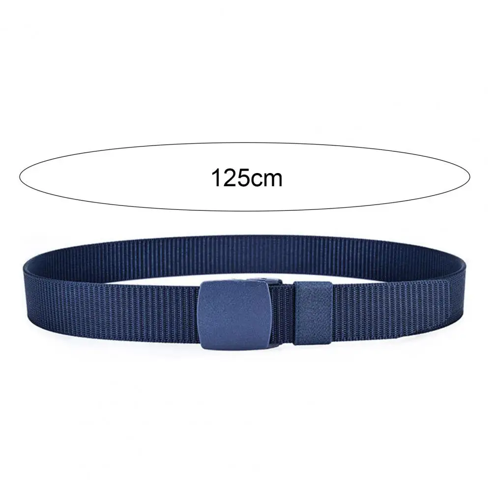 Top Trends: Fashion Men Belt Solid Color Adjustable Exquisite Buckle Men Lightweight All Match Clothes Accessories Waist Belt Daily Wear Shoppable Styles - Image 6