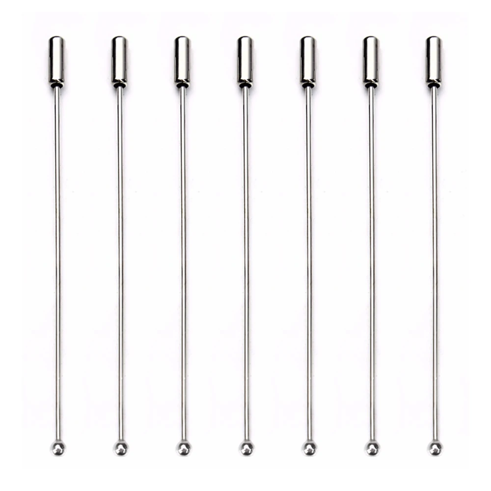 Top Trends: 20pcs / lot 90mm Length Copper Hat Brooch Pins Diy With Stopper Safety Pins Metal Brooch Lapel Pins For DIY Jewelry Marking Shoppable Styles