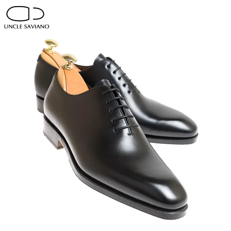 Top Trends: Uncle Saviano Oxford Dress Fashion Man Business Shoe Handmade Wedding Man Shoe Designer Formal Genuine Leather Best Men Shoes Shoppable Styles