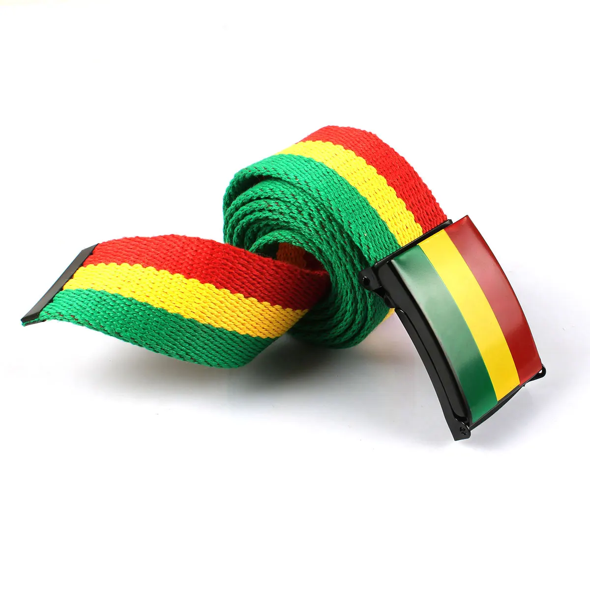 Top Trends: Rasta Jamaican RGY Canvas Belt With Styilish Buckle Shoppable Styles