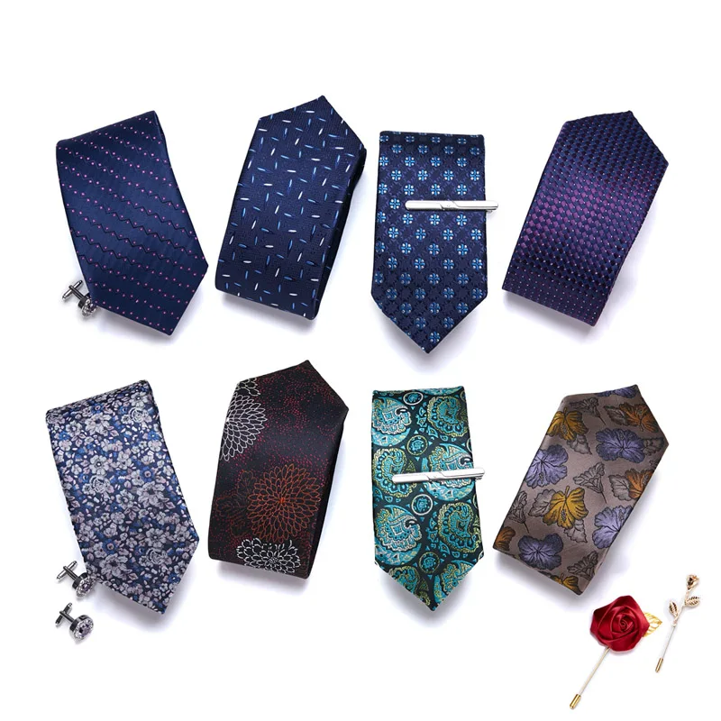 Top Trends: 2023 Classic Paisley Mens Luxury Silk Men Ties Checked Red Formal Business Wedding British Cravatte 7 Cm Necktie Shoppable Styles