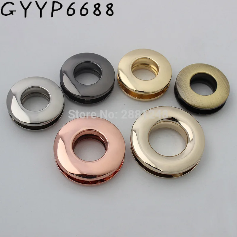 Top Trends: 10-30pcs 10 12 14mm High Quality Alloy Grommets Screw Eyelets For Canvas Leather Self Backing Purse Buckle Luggage Hardware Shoppable Styles