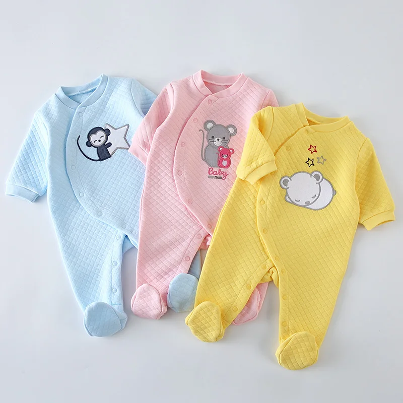 Top Trends: Baby Cotton Rompers Clothes Newborn Long Sleeve Unisex Onesies Pyjamas Newborn Baby Girl Boy Footed Overalls Jumpsuit Outfit Shoppable Styles