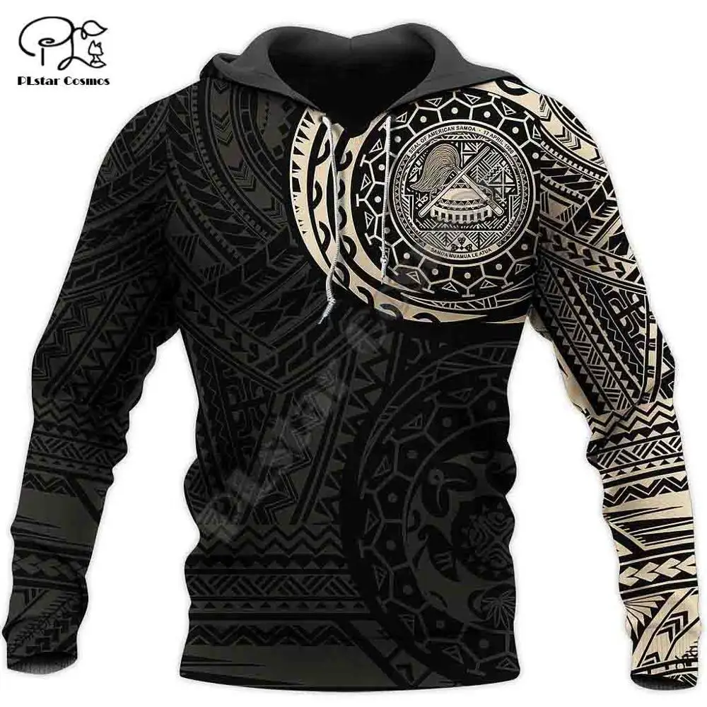 Top Trends: PLstar Cosmos 3DPrint Kanaka Polynesian Tribal New Fashion Unisex Harajuku Streetwear Funny Casual Hoodies / Sweatshirt / Jacket / z1 Shoppable Styles