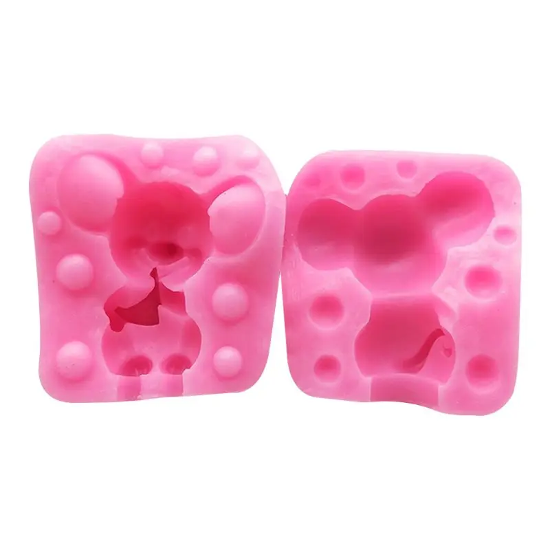 Top Trends: 3D Small Mouse Silicone Mold DIY Mousse Cake Decoration Candle Aroma Plaster Molds Shoppable Styles - Image 4