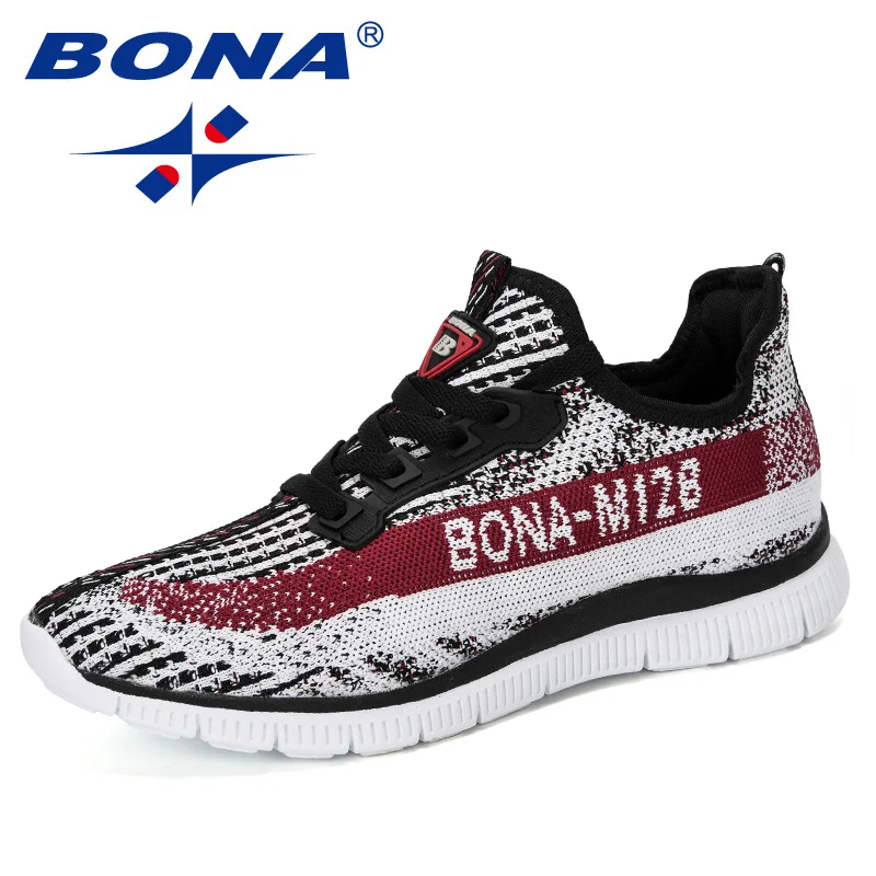 Top Trends: BONA New Arrival Mesh Running Shoes Men Jogging Walking Sports Shoes Man Athietic Breathale Sneakers Outdoor Trainer Shoes Shoppable Styles