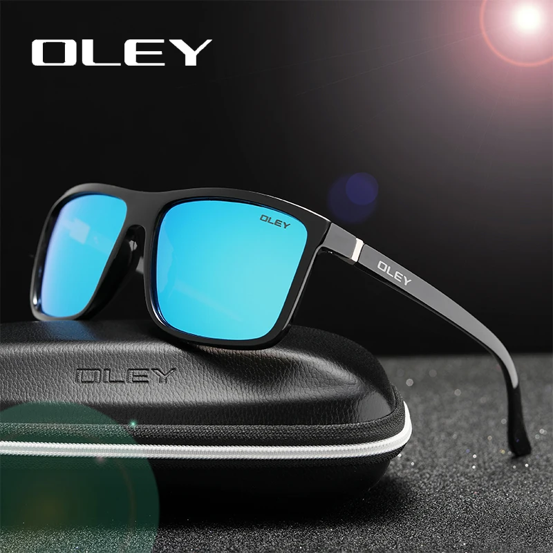 Top Trends: OLEY-Polarized Sunglasses For Men, Retro Square Sun Glasses, Unisex Driving Goggles, Brand Designer, Y6625 Shoppable Styles