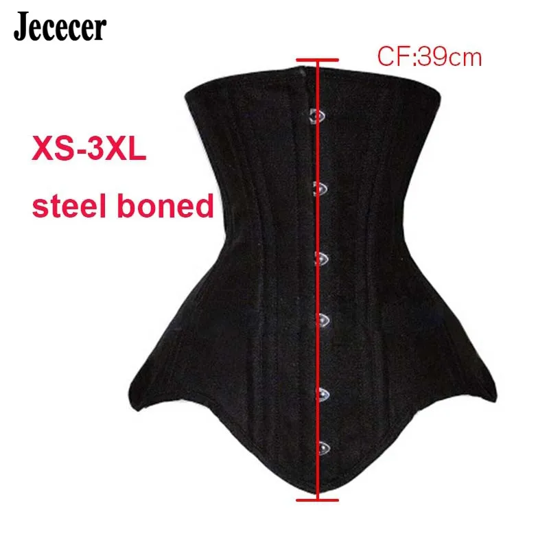 Top Trends: Women Underbust Corset Top Steel Bones Slimming Gothic Bustier Tops Waist Trainer Cincher Belts Black Outfits Steampunk Corset Shoppable Styles