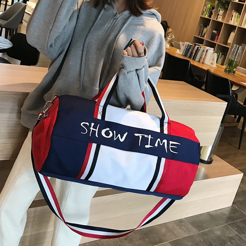 Top Trends: Gym Travel Training Sports Fitness Shoulder Bags For Women Men Shoes Large Canvas Weekend Female Fashion Lightweight Handbags Shoppable Styles - Image 3