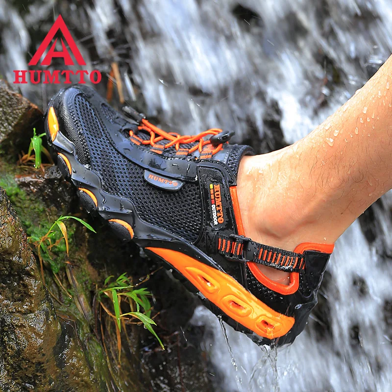 Top Trends: HUMTTO Summer Hiking Shoes For Men Outdoor Trekking Sneakers Women Climbing Sport Walking Mens Female Shoes Water Beach Sandals Shoppable Styles