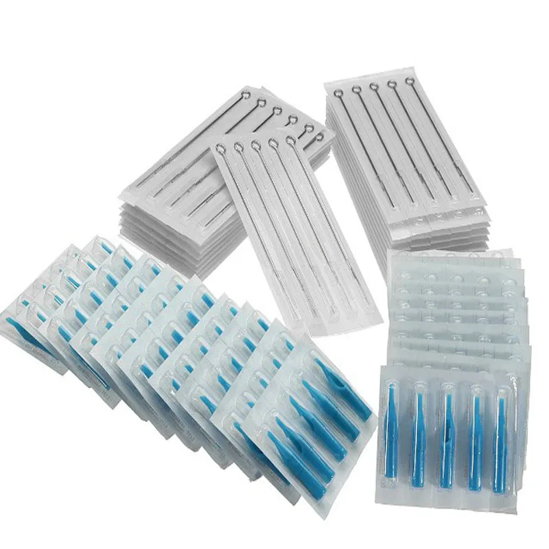 Top Trends: Tattoo Needles Cartridges Set 50pcs Disposable Mixed Tattoo Needles &amp; 50pcs Assorted Tattoo Needles Tubes Includes Tattoo Tips Shoppable Styles