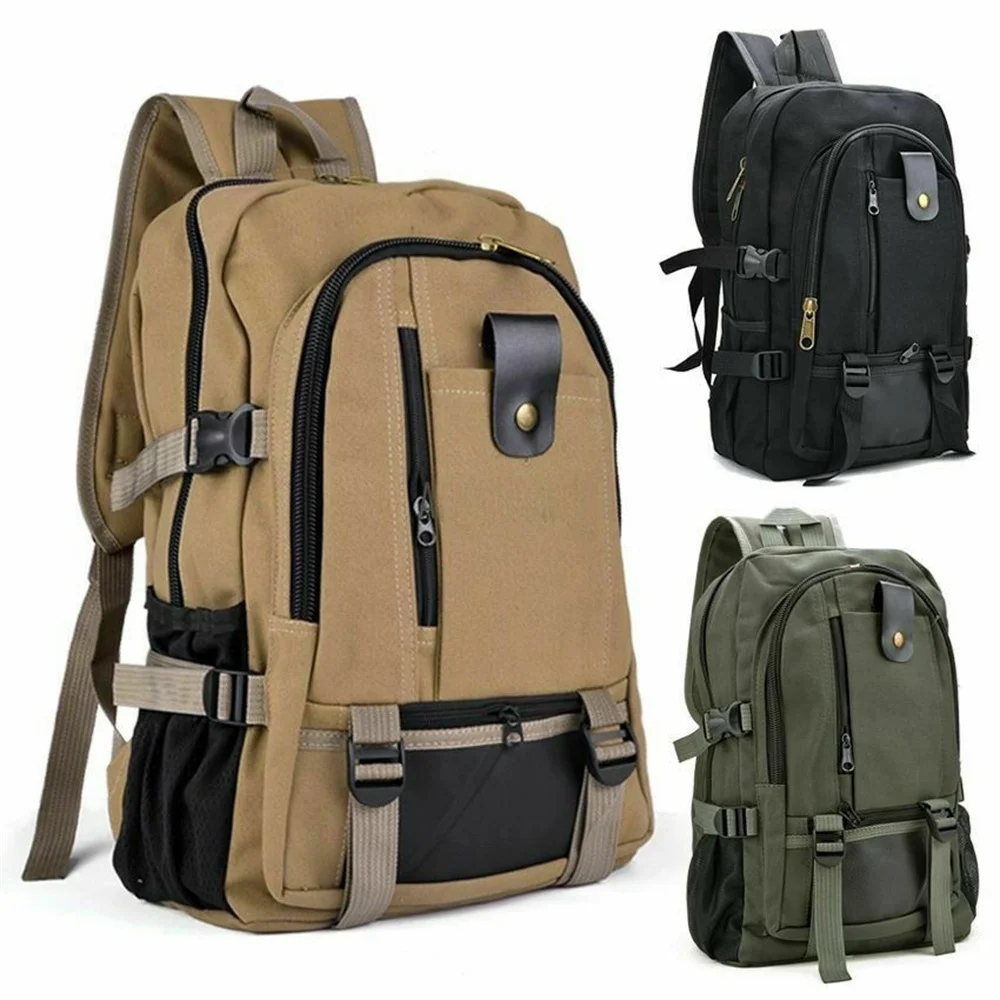 Top Trends: Large Backpack Mens Boys Rucksack Fishing Sports Travel Hiking SchoolBag Business Bag Waterproof Laptop Backpack College Daypack Shoppable Styles