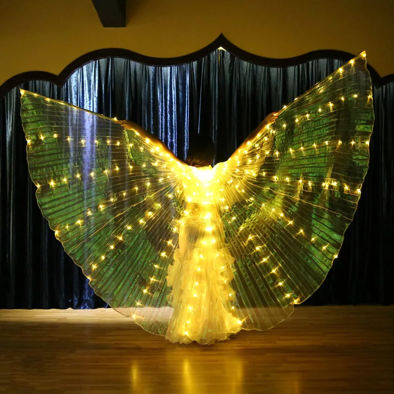 Top Trends: Ruoru Alas Angle Led Wings Adult Led Glowing Costume Christmas Led Light Luminous Costumes Party Show Isis Wings Dancewear Shoppable Styles - Image 4