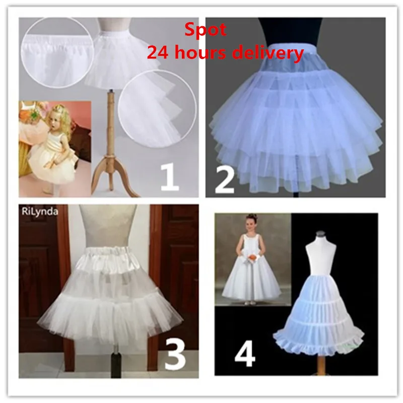 Top Trends: New Children Petticoats For Formal / Flower Girl Dress Hoopless Short Crinoline Little Girls / Kids / Child Underskirt Shoppable Styles - Image 3