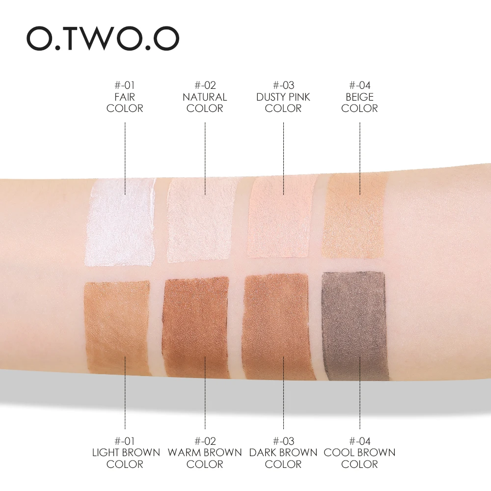 Top Trends: O.TWO.O Contour Stick Double Head Contour Pen Waterproof Matte Finish Highlighters Shadow Contouring Pencil Cosmetics For Face Shoppable Styles - Image 2