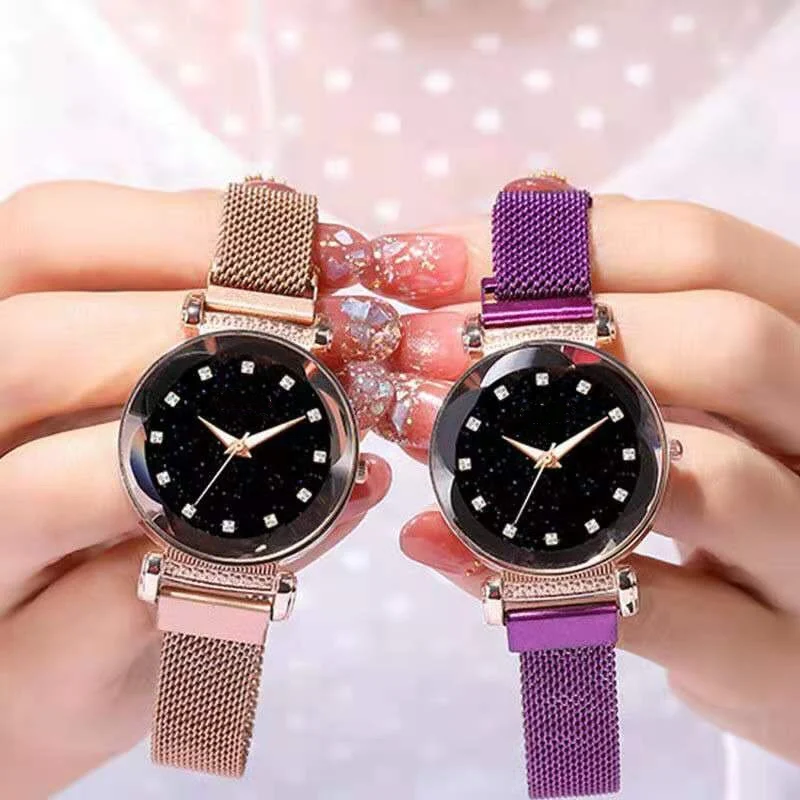 Top Trends: WOKAI Fashion Quartz Movement High Quality 35mm SHSHD Women Stainless Steel Mesh Rose Gold Waterproof Ladies Watch Dropshipping Shoppable Styles