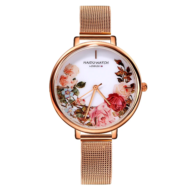 Top Trends: Montre Femme 2022 Mesh Belt Fashion Women Watch Reloj Mujer Rose Gold Bracelet Wrist Watches China Style Clock Relogio Feminino Shoppable Styles - Image 2