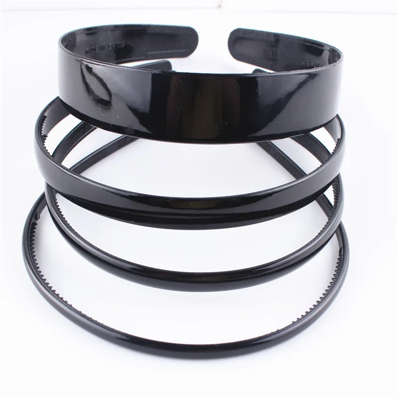 Top Trends: Fashion Mens Women Unisex Black Wavy Hair Head Hoop Band Sport Headband Hairband Hair Accessories Shoppable Styles