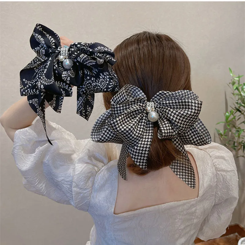 Top Trends: Wild Big Large Fashion Women Girls Hair Band Trendy Hairpin Casual Hair Clip Cute Ribbon Bow Ladies Accessories Shoppable Styles