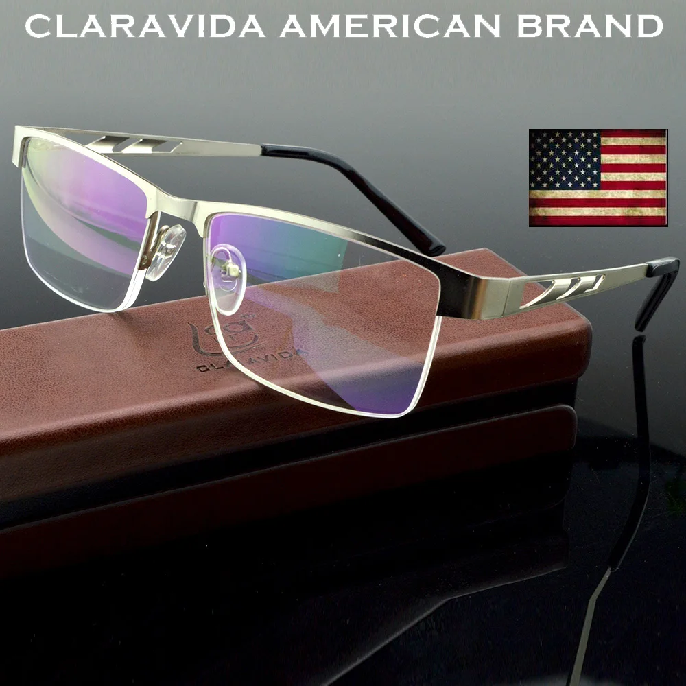 Top Trends: Clara Vida AL-MG Alloy Reading Glasses For Men, Ultralight, Sturdy, Business, Luxury, + 0.75 To + 4 Shoppable Styles