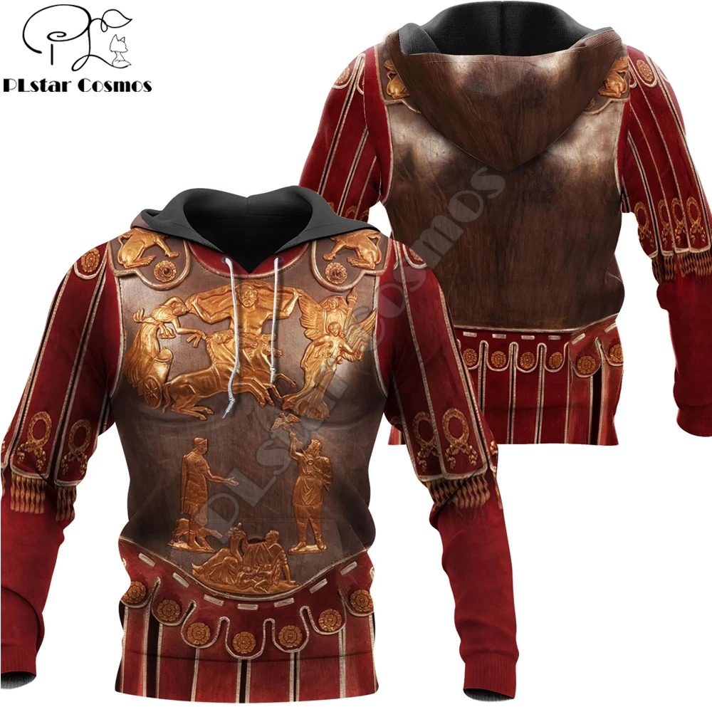 Top Trends: Roman Armor 3D All Over Printed Mens Hoodies Harajuku Streetwear Fashion Cosplay Hoodie Unisex Autumn Jacket Tracksuits Shoppable Styles