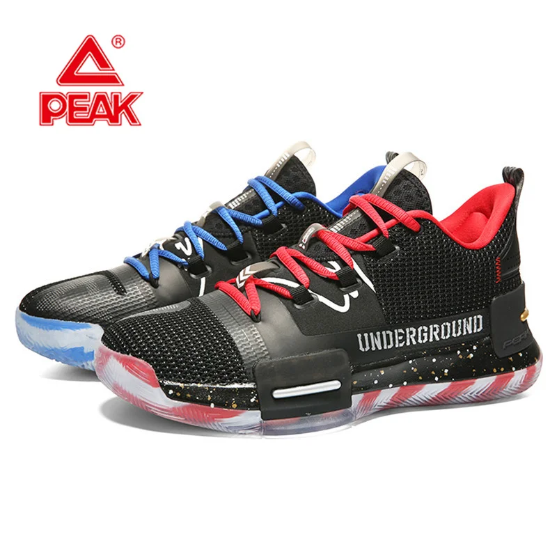 Top Trends: PEAK Professional Mens Basketball Shoes Outdoor Sneakers Men Wear Resistant Light Cushioning Breathable Sport Shoes Male Shoppable Styles