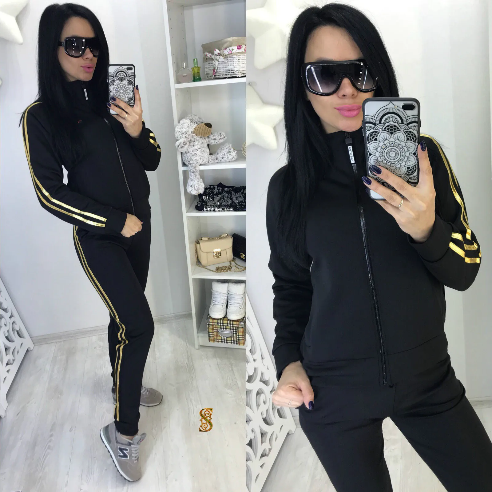 Women's New Sports and Leisure Suit Hot Selling tracksuits women set ...
