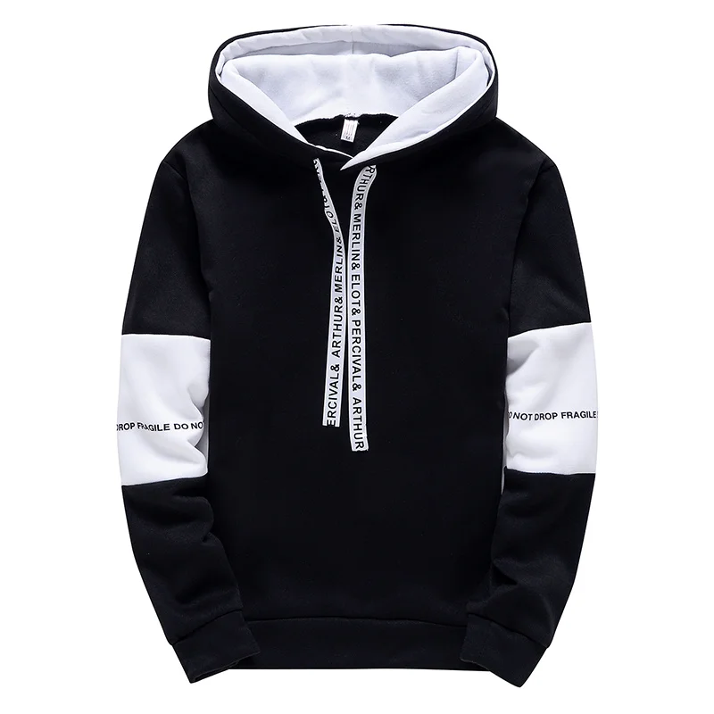 Top Trends: Men&#039;s Hoodies Long Sleeve Casual Printing With Letter Sweatshirt New Spring Hip Hop Pullover Sports Top Male Hooded Sweatshirt Shoppable Styles