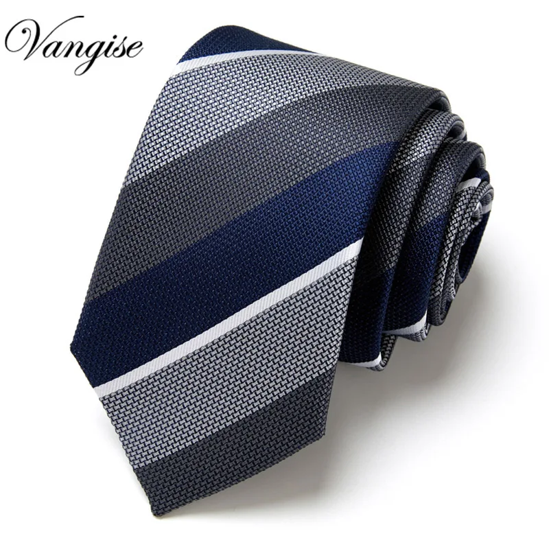 Top Trends: Slik Tie For Men Classic Business Solid Stripe Plaid Dots 7.5cm Jacquard Necktie Accessories Daily Wear Cravat Wedding Dress Shoppable Styles