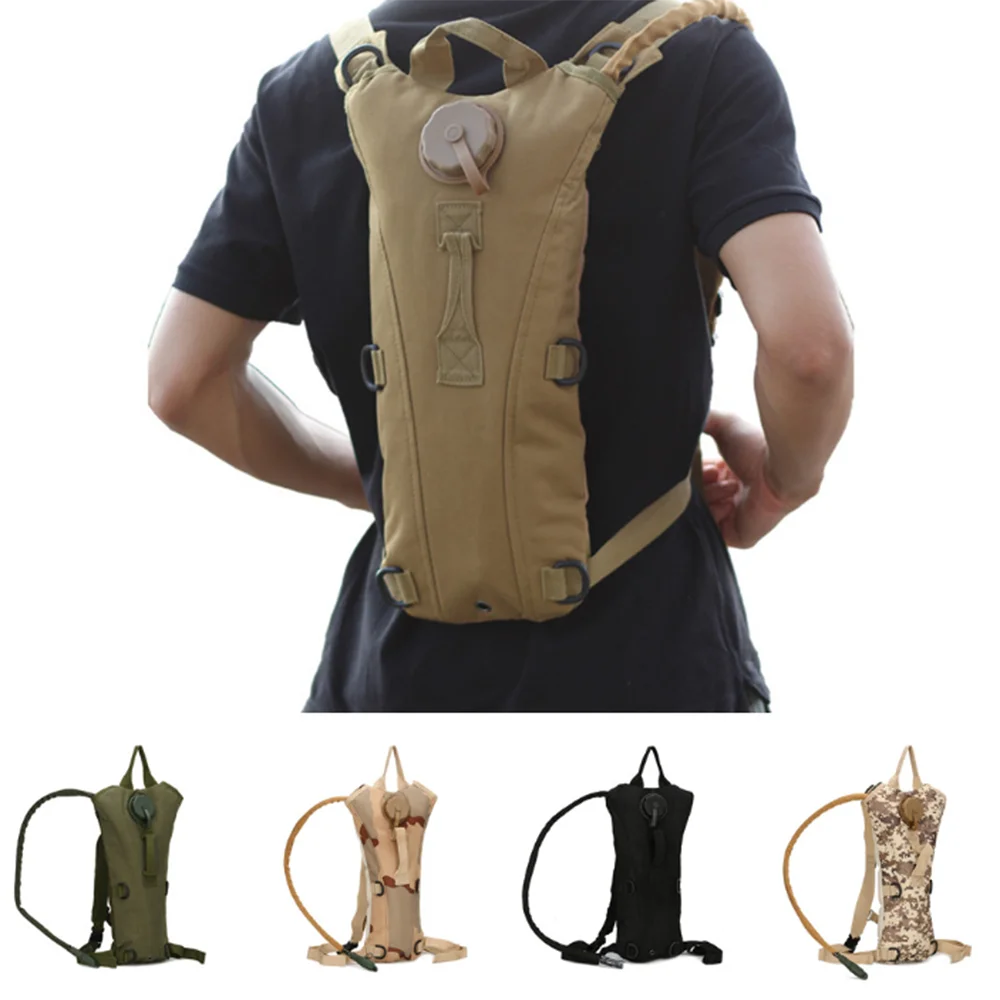 Top Trends: 3L Tactical Hydration Backpack Military Water Bladder Bag Outdoor Running Cycling Camping Rucksack For Women Men Drinking System Shoppable Styles