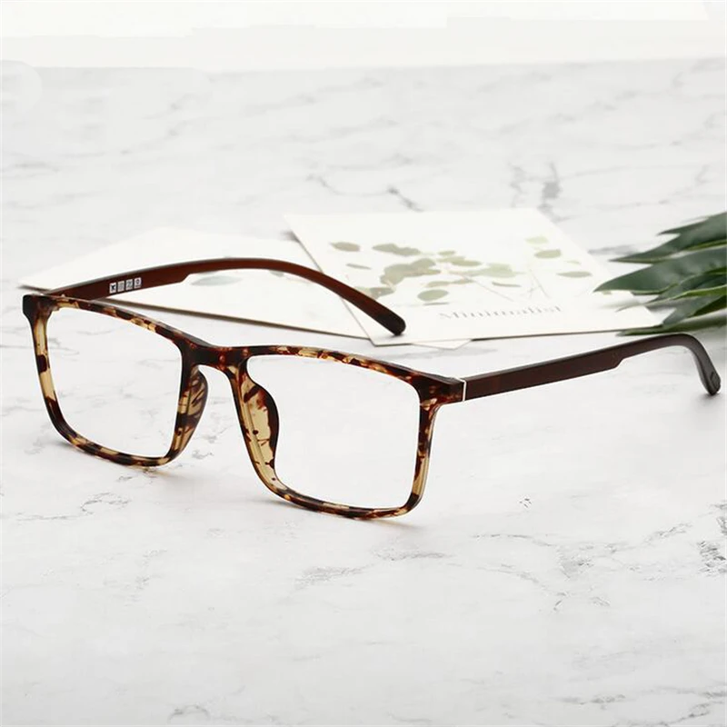 Top Trends: 0 -0.5 -0.75 -1.0 To -6.0 Minus Degree TR90 Square Prescription Eyeglasses Women Men Ultralight Business Computer Optical Glasse Shoppable Styles - Image 4