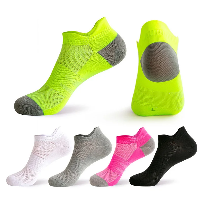 Top Trends: Sports Running Socks Men / Women Athletic Cycling Ankle Socks Thin Breathable Quick Dry Marathon Fitness Short Low Cut Socks Shoppable Styles