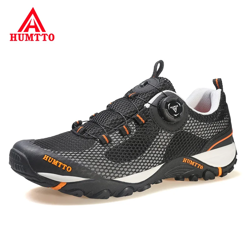 Top Trends: HUMTTO Waterproof Hiking Shoes For Men Breathable Leather Mountain Trekking Sport Shoes Outdoor Climbing Walking Mens Sneakers Shoppable Styles